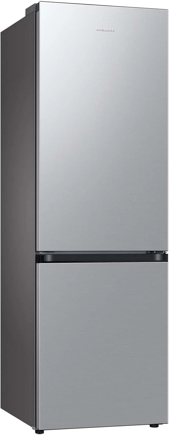 Koel-vriescombinatie, koelkast met vriesvak, 203 cm, 390 l totaal volume, 114 l vriesvak, AI Energy Mode, RVS-look, RL38C600CSA/begane grond