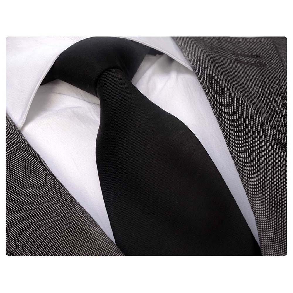Black Men's Premium Neckties