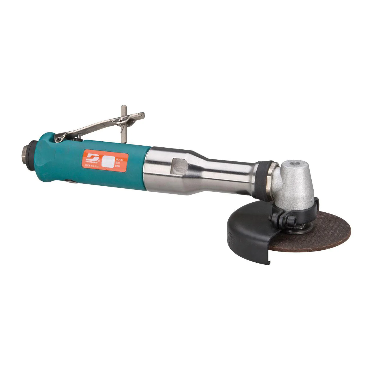 Dynabrade 54736  ~  Extended Right Angle Type 1 Cut-Off Tool .7 HP 13500 Rpm Composite (4 Inch)