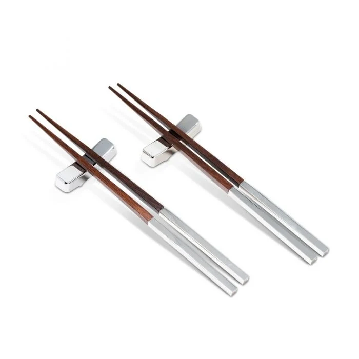 Nickel Plated Chopstick Set