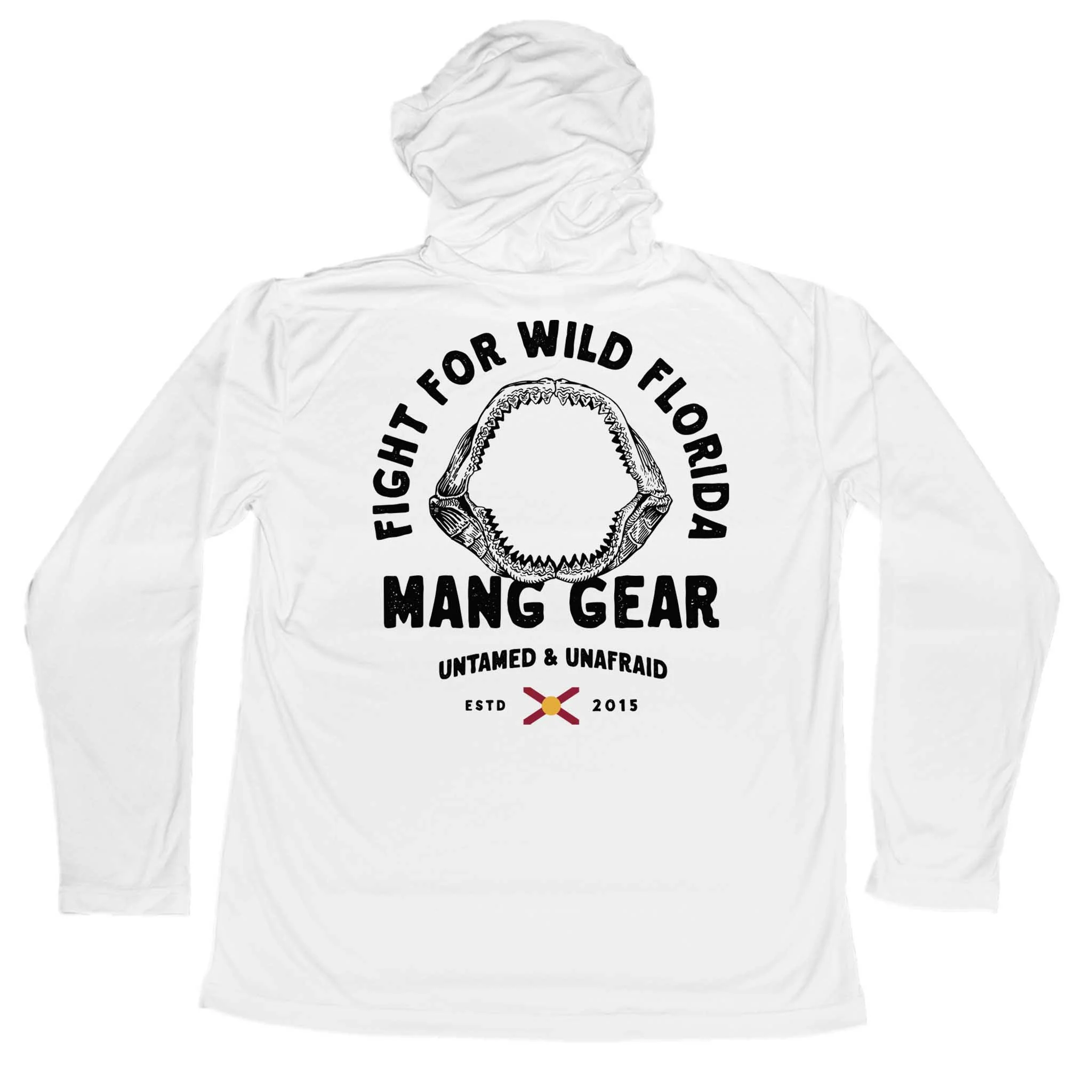 Fight For Wild Florida Shark Jaws - Youth - Hoodie