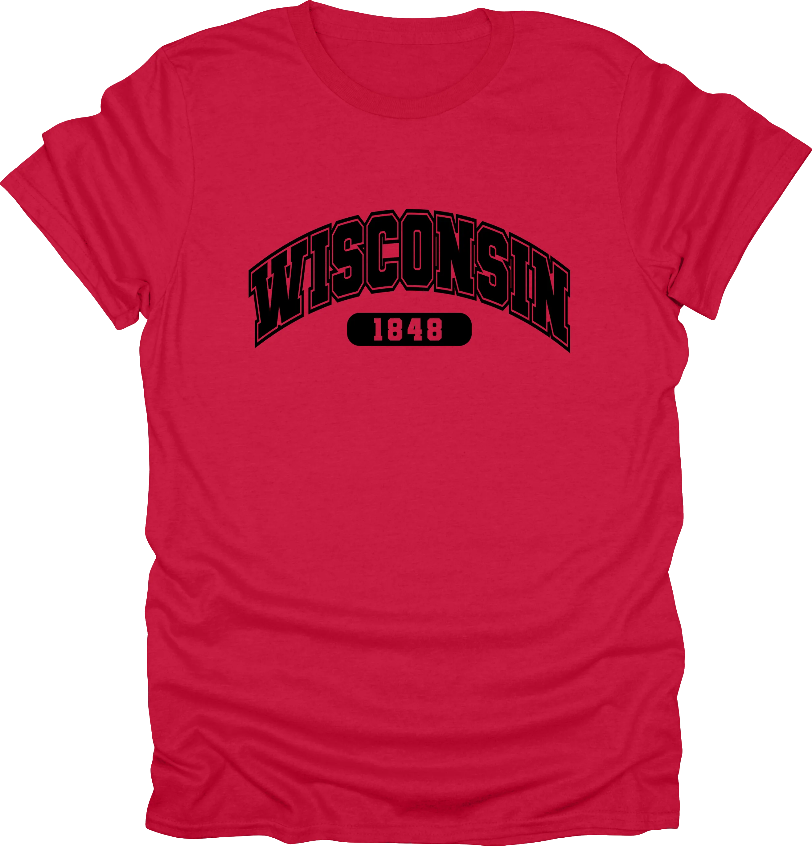 Wisconsin Pride Shirts �C Est. 1848: Badger State T-shirt