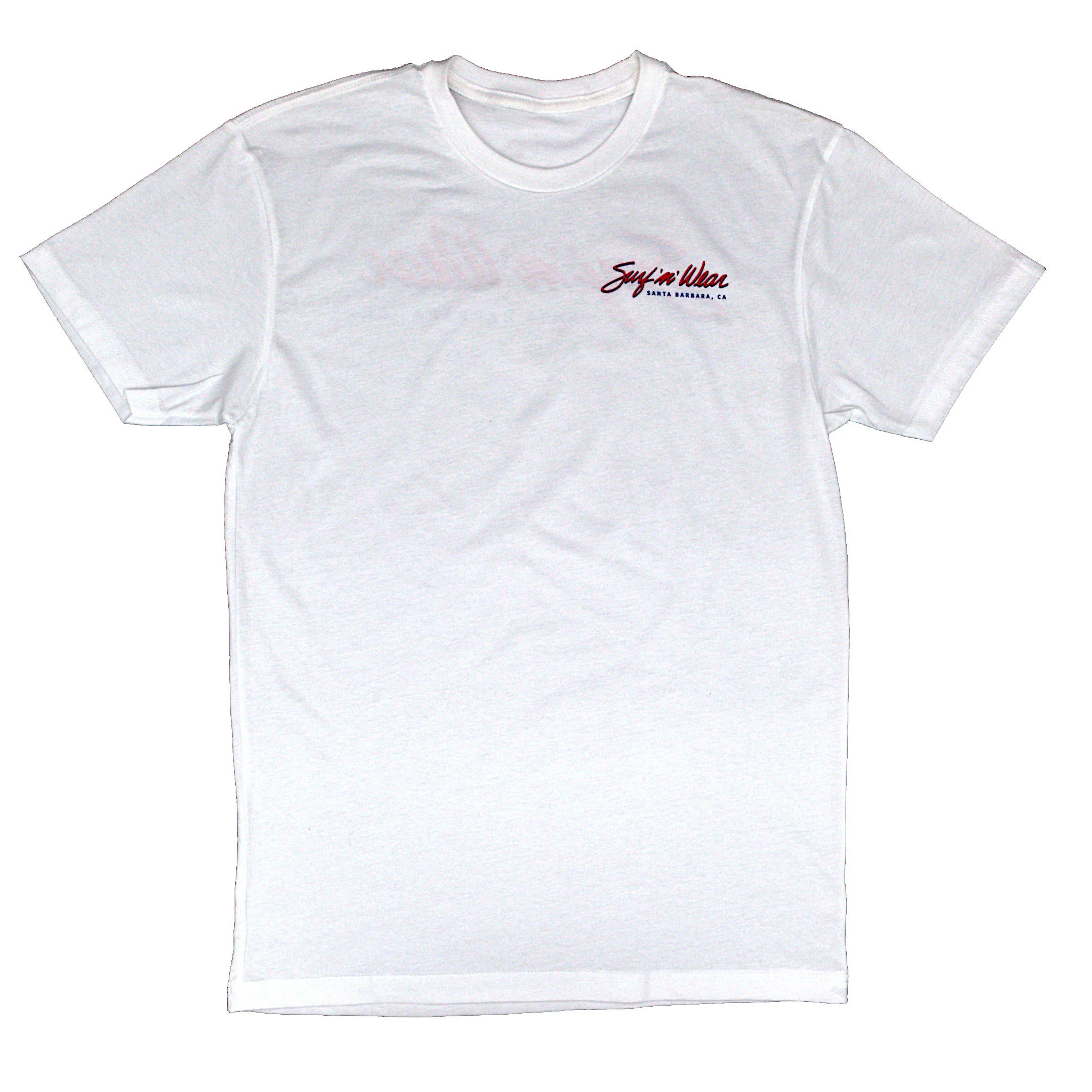 Surf N' Wear Script Short Sleeve T-Shirt - White