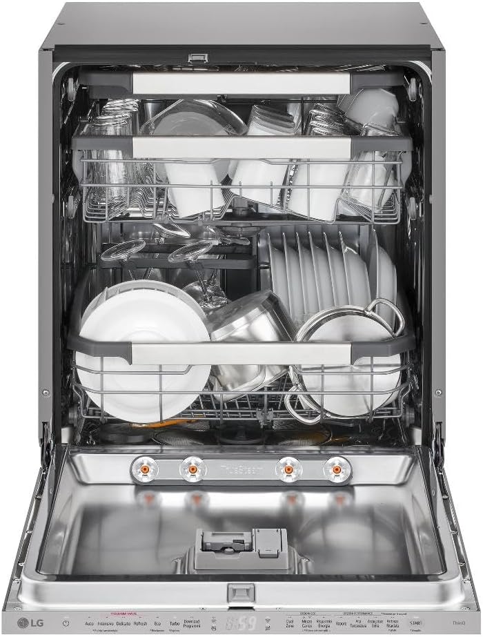 DB476TXSW – Einbau-Spülmaschine, 14 Stellen, komplett versenkbar, 60 cm, Energieklasse A