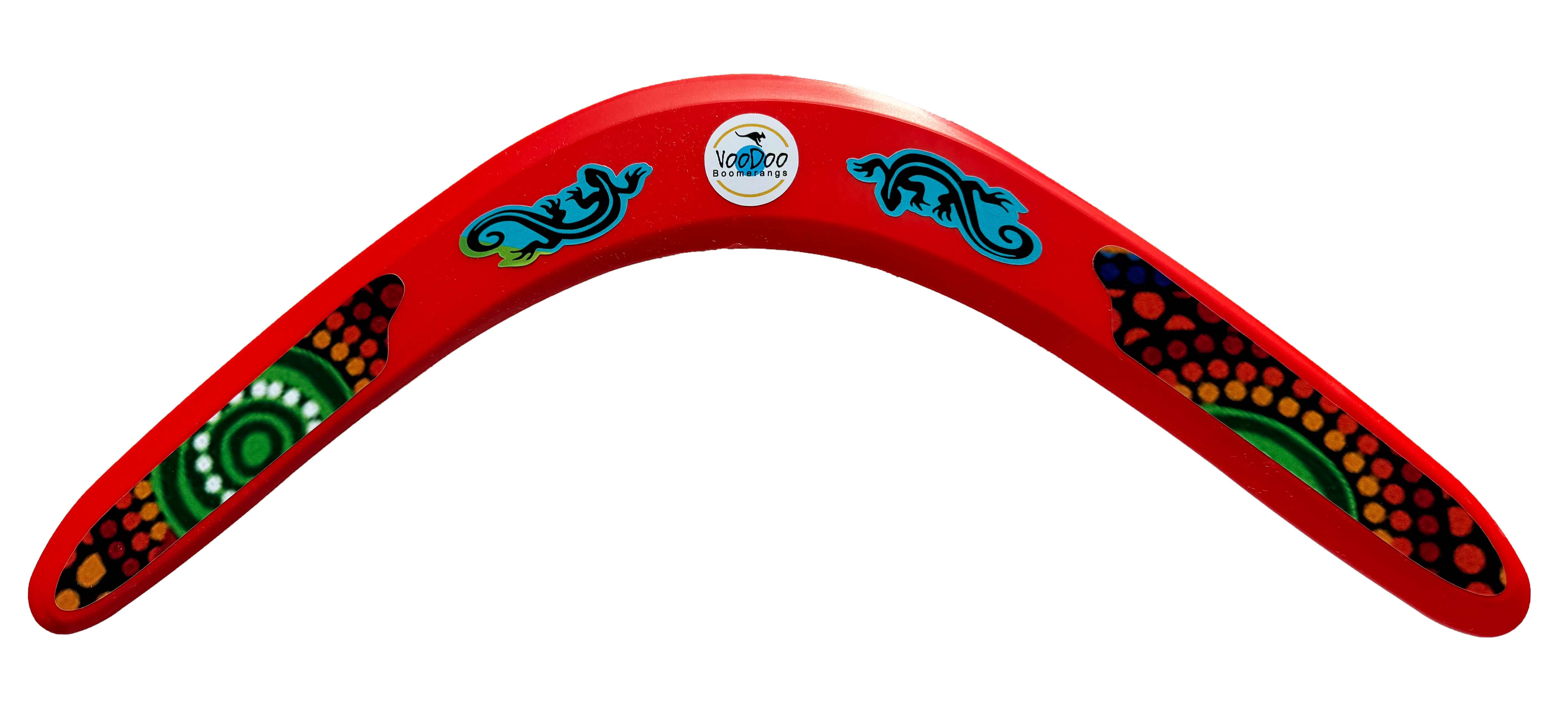 Plastic Aboriginal Boomerang  - Voodoo Aboriginal Boomerang