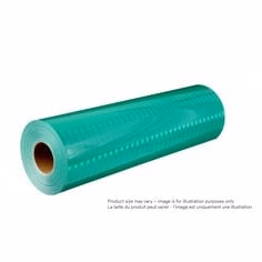 3M 3930-3937-13X100  ~  High Intensity Prismatic Grade Reflective Sheeting, green, 13 in x 100 yd
