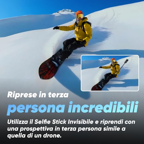 Insta360 Vlog Kit impermeabile stabilizzazione