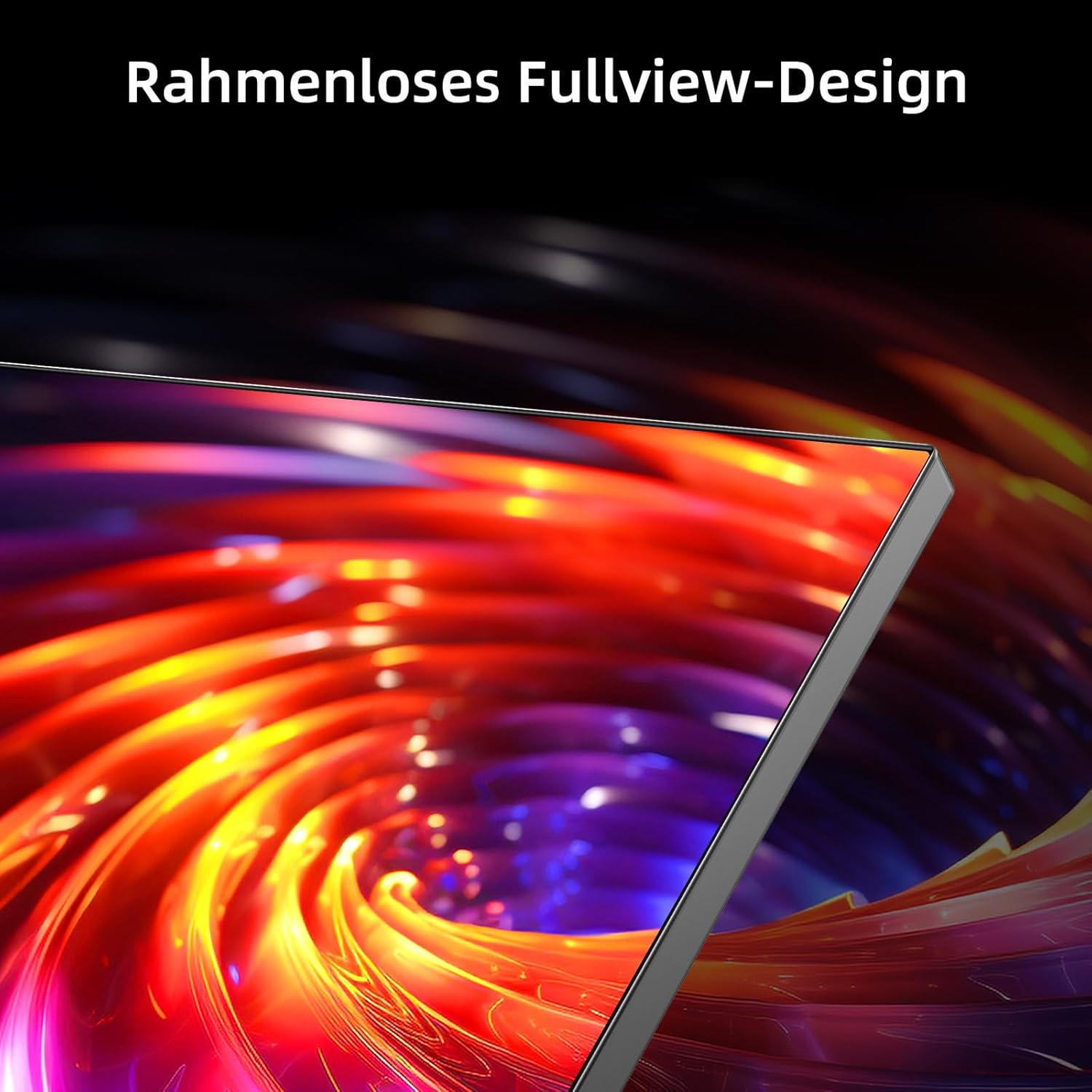 CHIQ L40QST 40 Zoll (101cm) QLED Pro Smart Google TV - Rahmenloses Metall-Design, 90% DCI-P3, HDR10, Dolby Audio, FHD, Sprachsteuerung