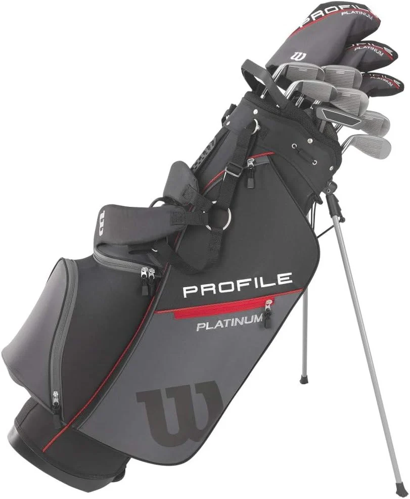WILSON Profile Platinum Club Set, Right-Handed, Stand Bag
