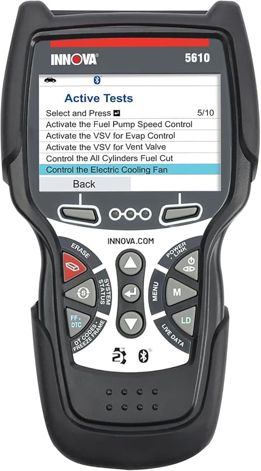 Instrument de scanare bidirecțională Innova 5610 OBD2 cu actualizări și asistență