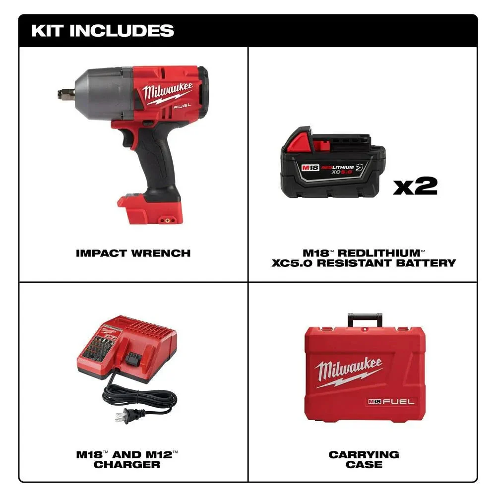 Milwaukee M18 FUEL nagynyomatékú 1/2