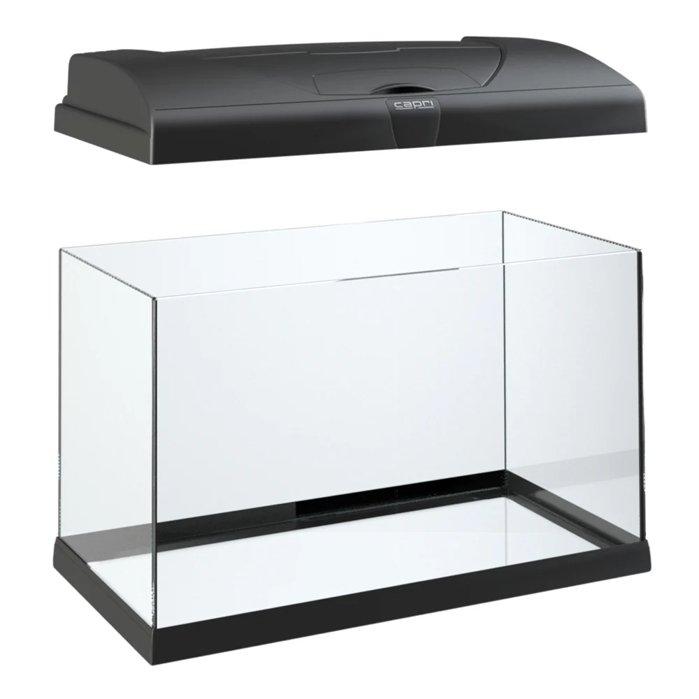 CAPRI 60 LED Acquario da 60 Litri – Illuminazione LED Efficiente e Sistema di Filtrazione Bluwave