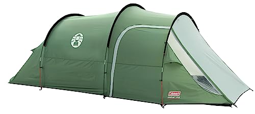 Coleman Unisex Adulto Tenda a 3 Posti, Tenda a Tunnel da 3 Persone, Tenda da Campeggio, da Trekking Leggera con Veranda, Impermeabile, Colonna d'Acqua di 3.000 mm, Poliuretano, Verde, Taglia Unica : Amazon.it: Sport e tempo libero