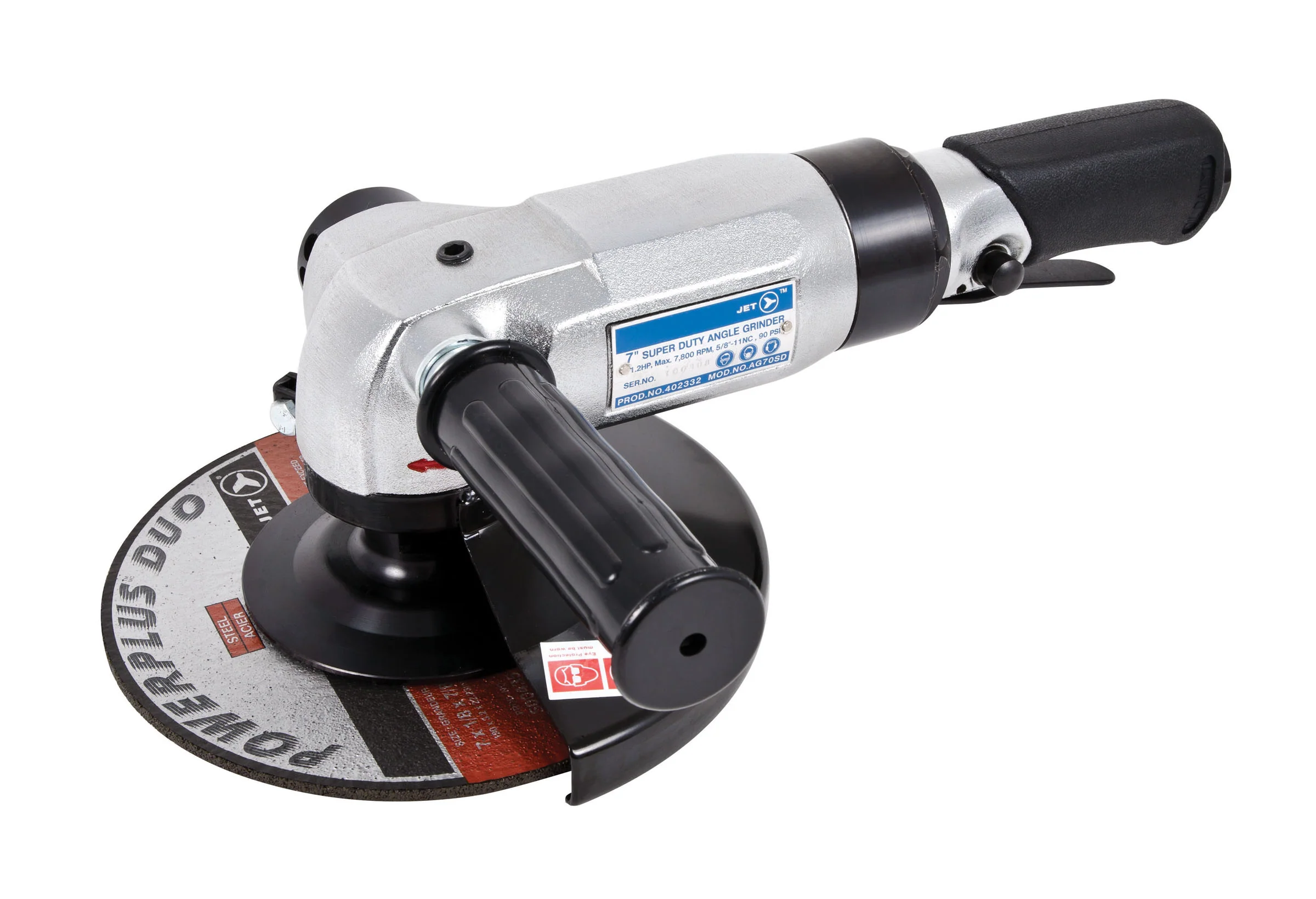 Jet AG70SD  ~  7 Inch Angle Grinder Super Heavy Duty