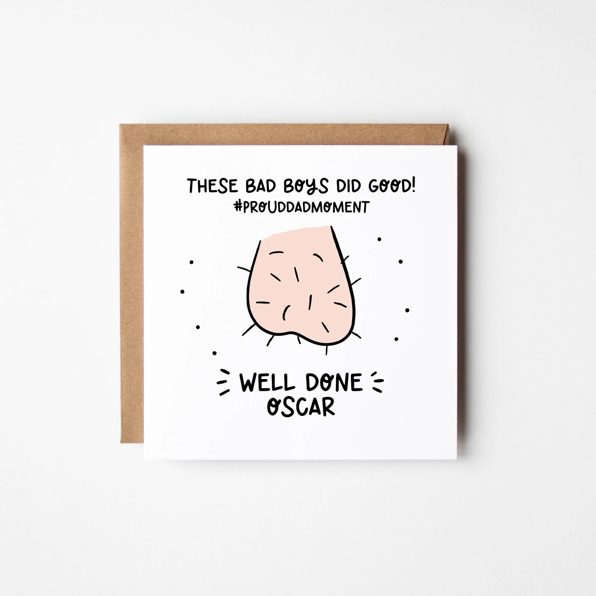 Funny Congratulations Card a?�� Proud Dad Card a?�� Personalised Congratulations Card a?�� Proud of You Card a?�� Proud Dad Moment Card