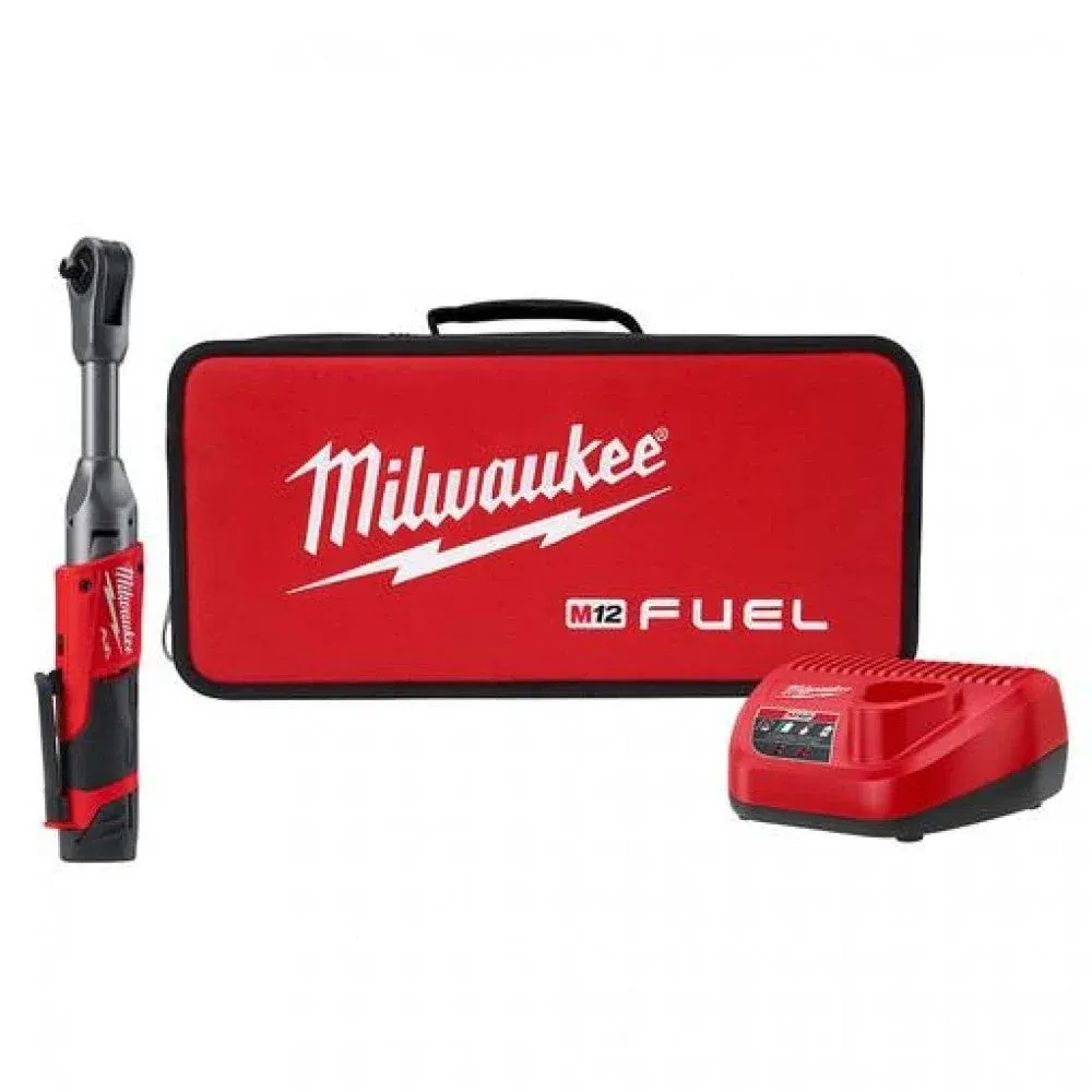 Milwaukee 2560-21 M12 FUEL Kit clichet cu rază extinsă de acțiune de 3/8” 1 baterie