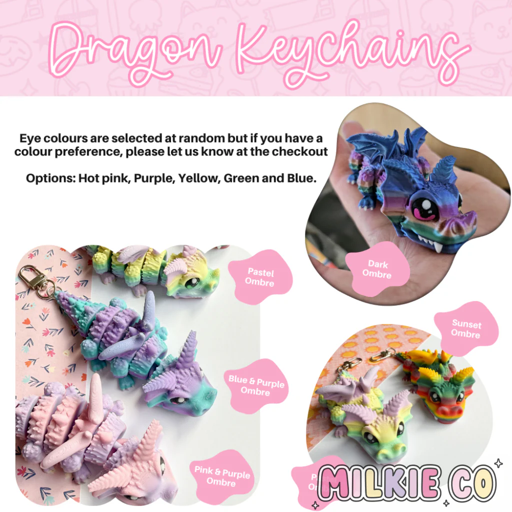 Dragon Keychain