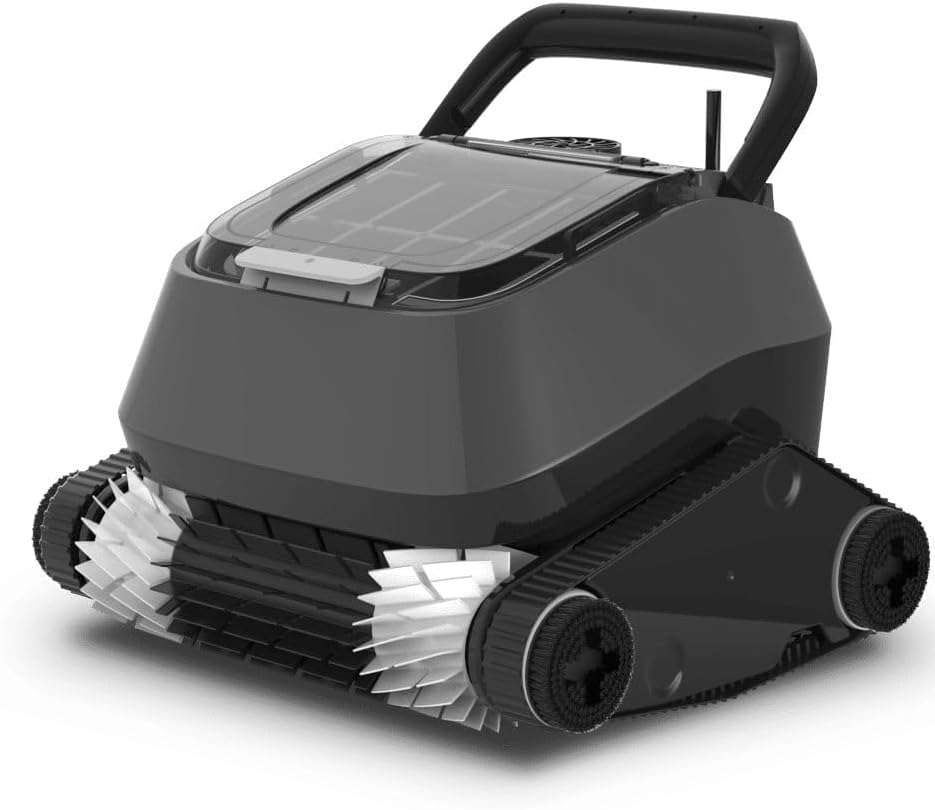 8STREME - Robot Piscine Électrique Fond et Parois 7320 | Cycles de Nettoyage 1H ou 3H| Visualisation du Contenu du Panier | Faible Consommation Électrique | pour Piscines jusqu'à 11x5.50m