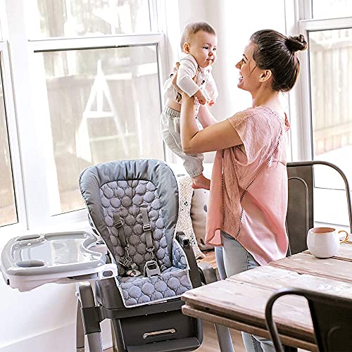 Ingenuity SmartServe 4 in 1 seggiolone con vassoio girevole   Connolly   Seggiolone, seggiolino per bambini e booster : Prima infanzia