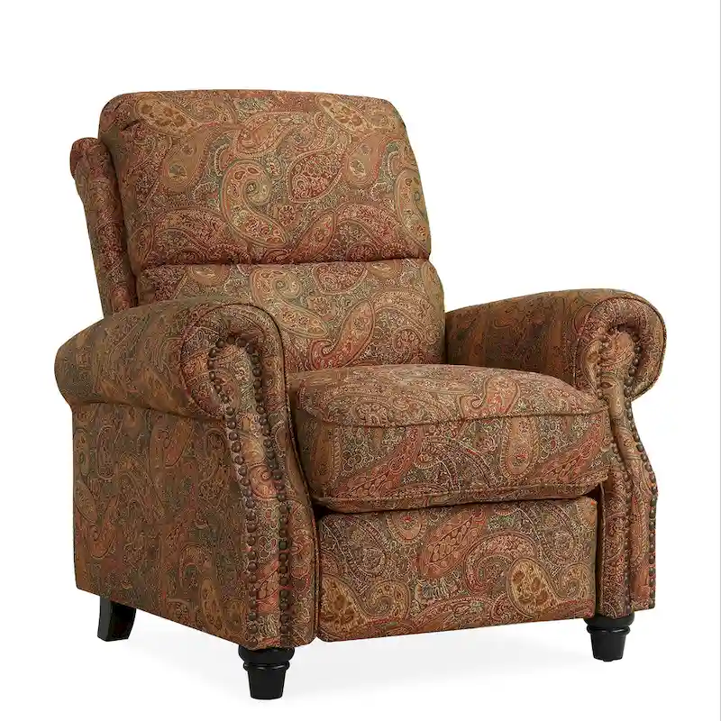 Copper Grove Jessie ProLounger Paisley Push Back Recliner Chair