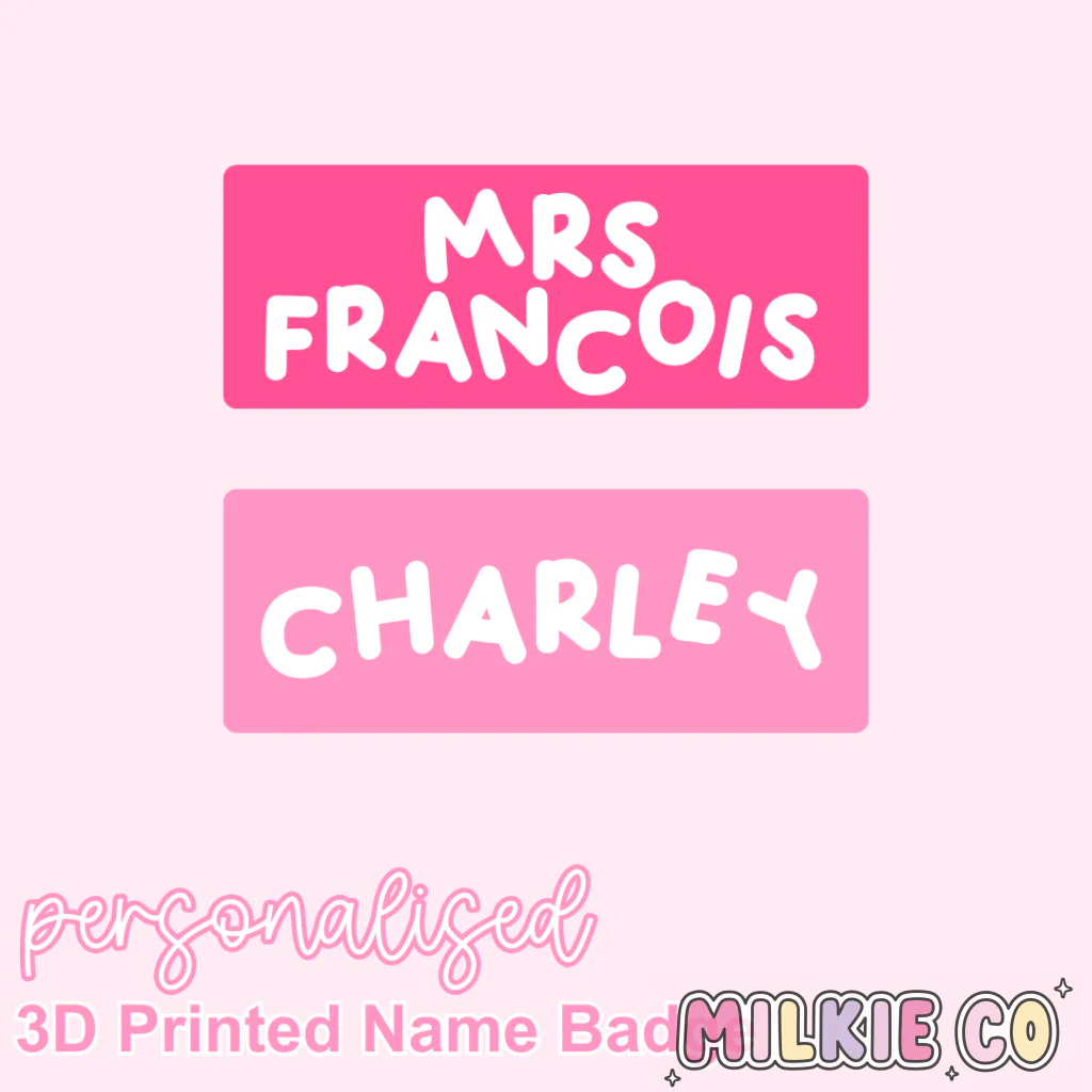 Rectangle Name Badge