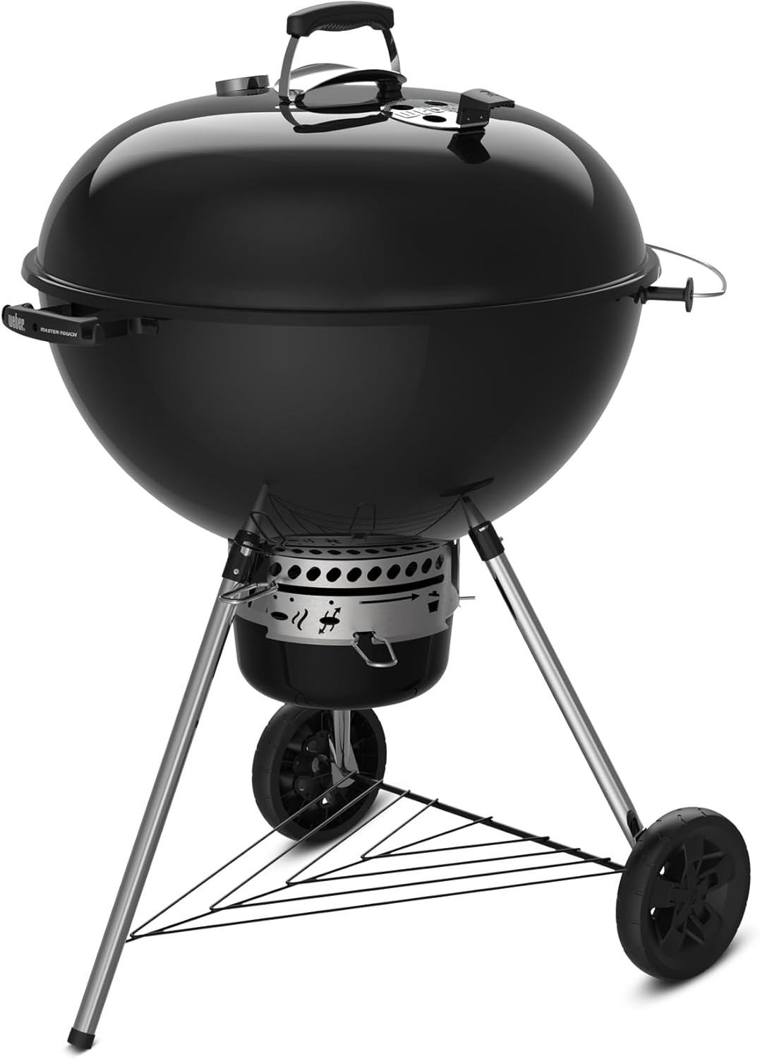 Weber Master-Touch Holzkohlegrill, 66 cm, Schwarz