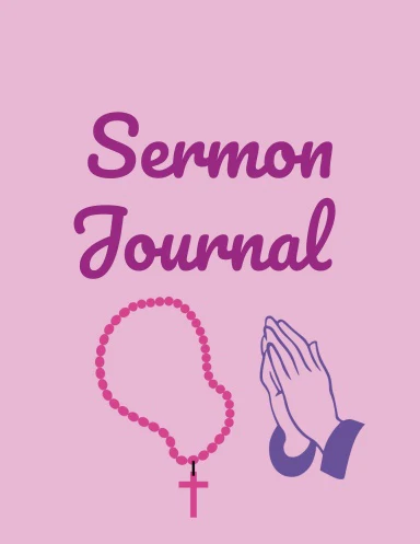 BGSM SERMON JOURNAL