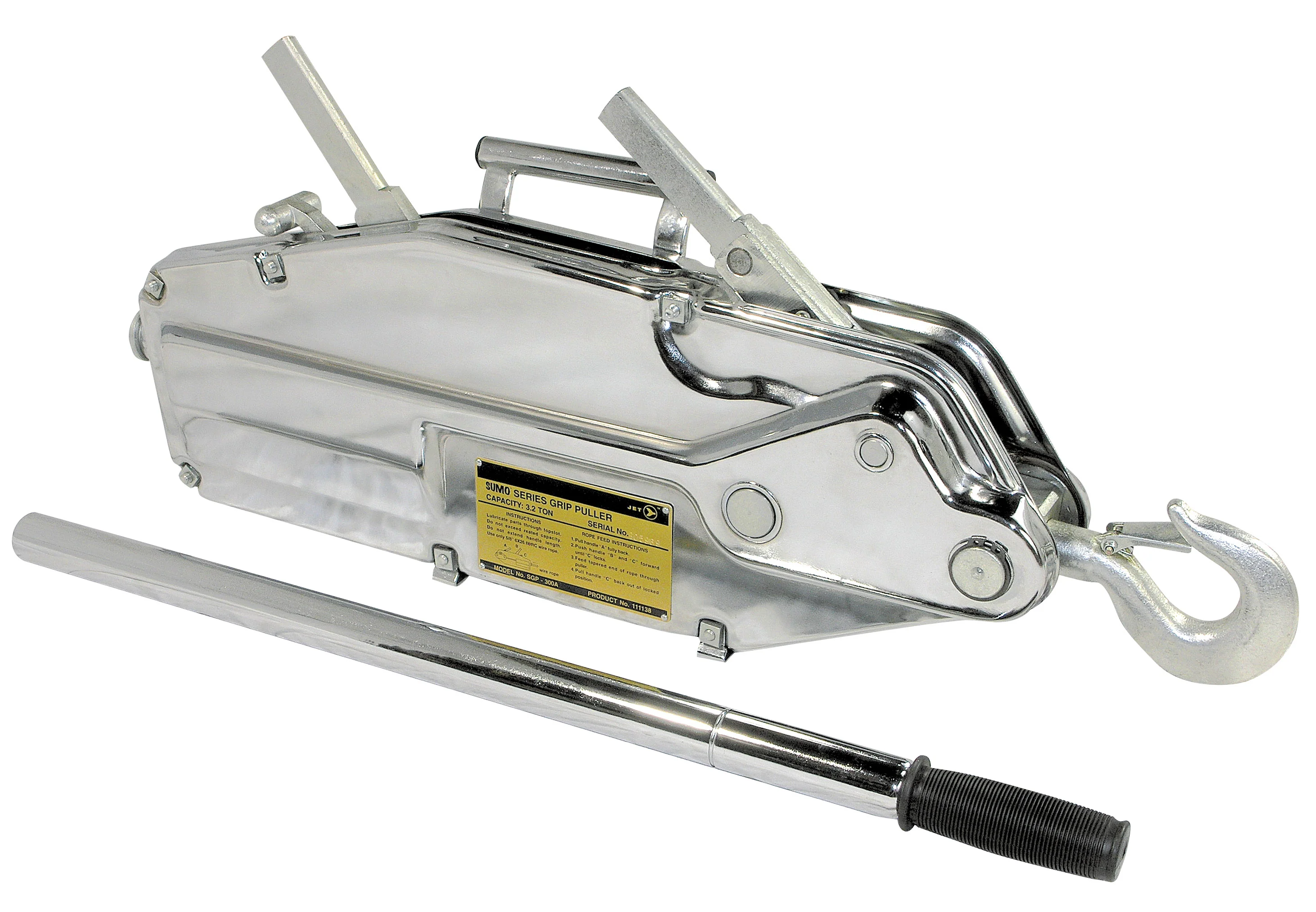 Jet SGP300A  ~  3 Ton Sumo Series Grip Puller Heavy Duty (Without Cable)