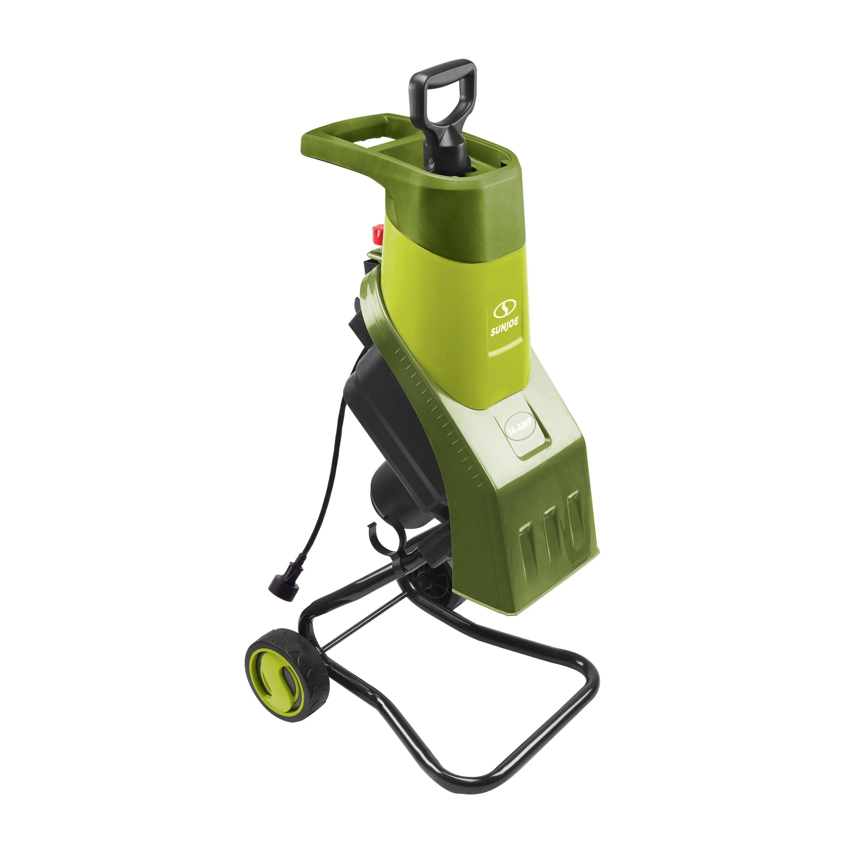 Trituratore e cippatore elettrico Sun Joe da 14 A, riduzione 16:1, diametro di taglio 1,5 - MadeInUSA