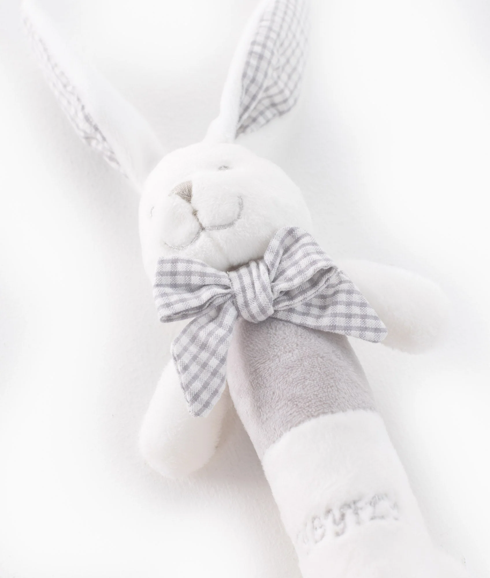 Bunny Squeaker | White & Grey