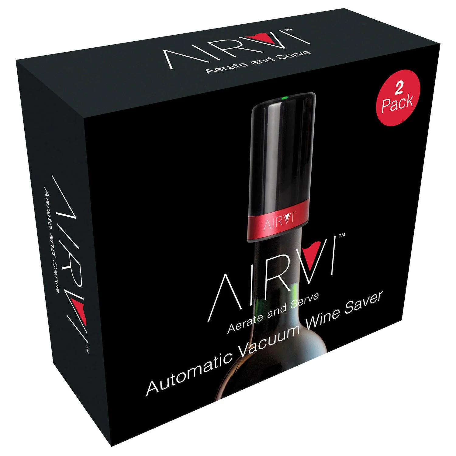 AirVi Vacuum Wine Saver Two Pack
