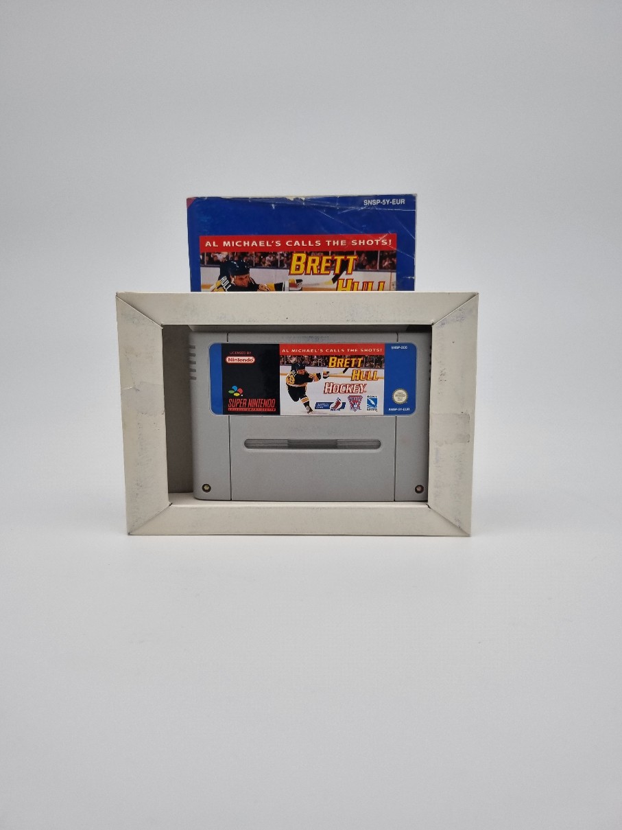 Brett Hull Hockey SNES Compleet
