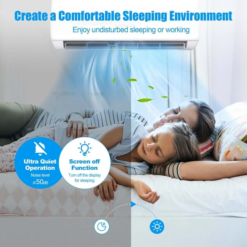 Eletriclife 24000BTU 220V Mini Split Air Conditioner and Ductless Heater 18.5 SEER2