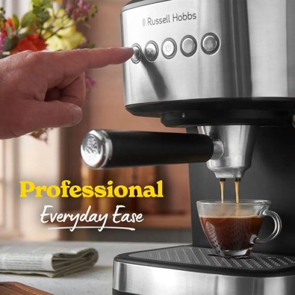 Russell Hobbs Everyday Espresso Pumped and Pod Coffee Maker - Black | 28700