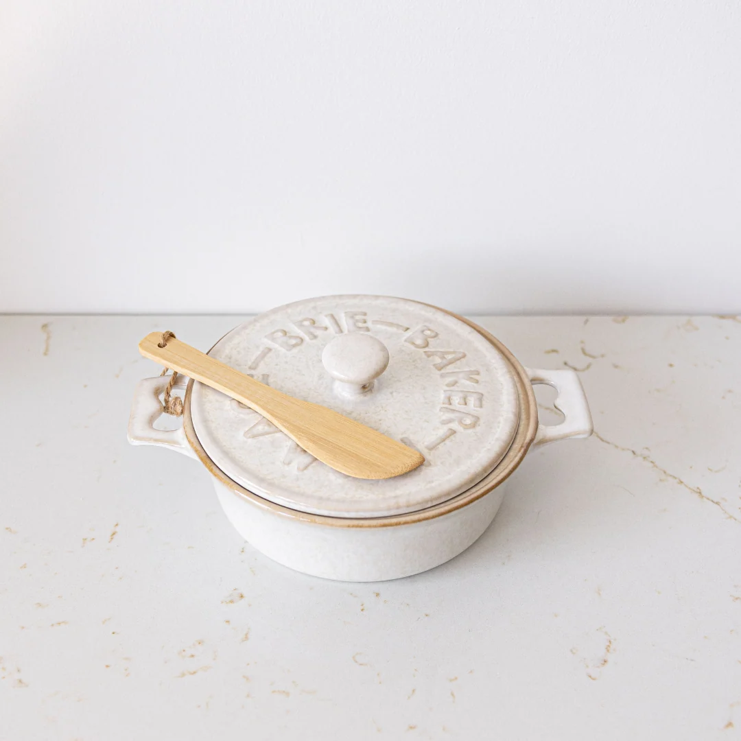Ceramic Brie Baker Large