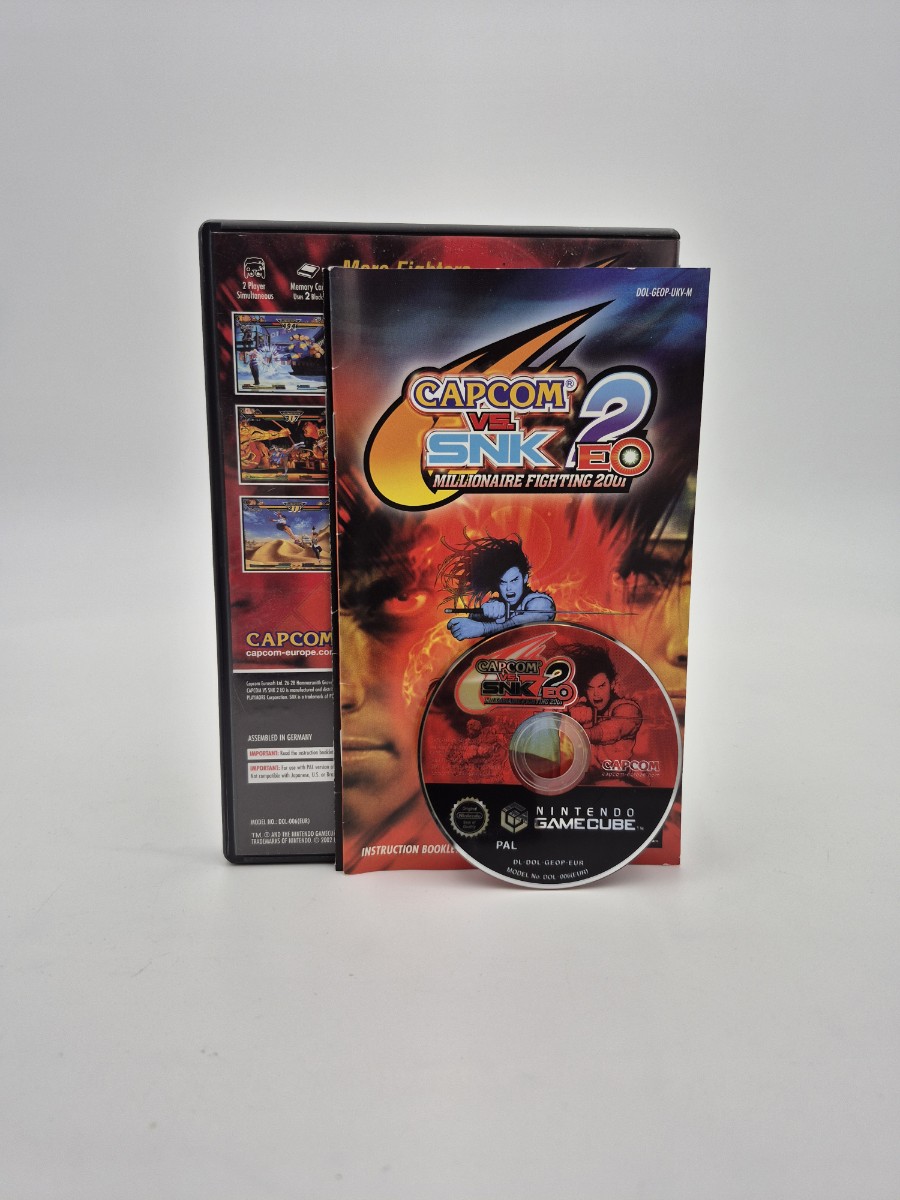 Capcom vs SNK 2 EO Millionaire Fighting 2001 GCN