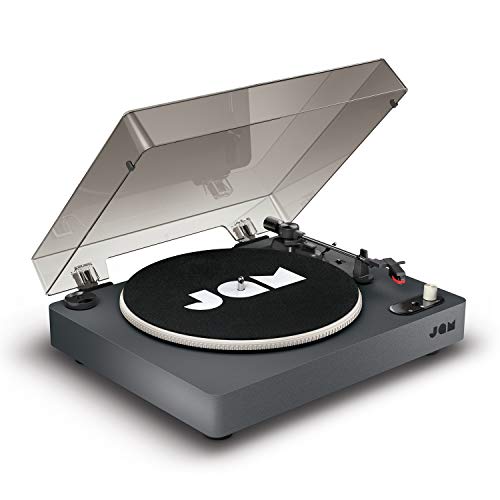 JAM Casse Altoparlanti Bluetooth   Spun Out Turntable, Giradischi Vinile Bluetooth, Impianto Stereo con Trasmissione a Cinghie : Elettronica