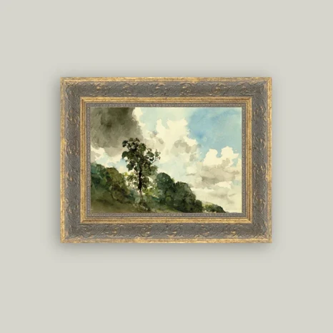 Hampstead Framed Antique Inspired Art