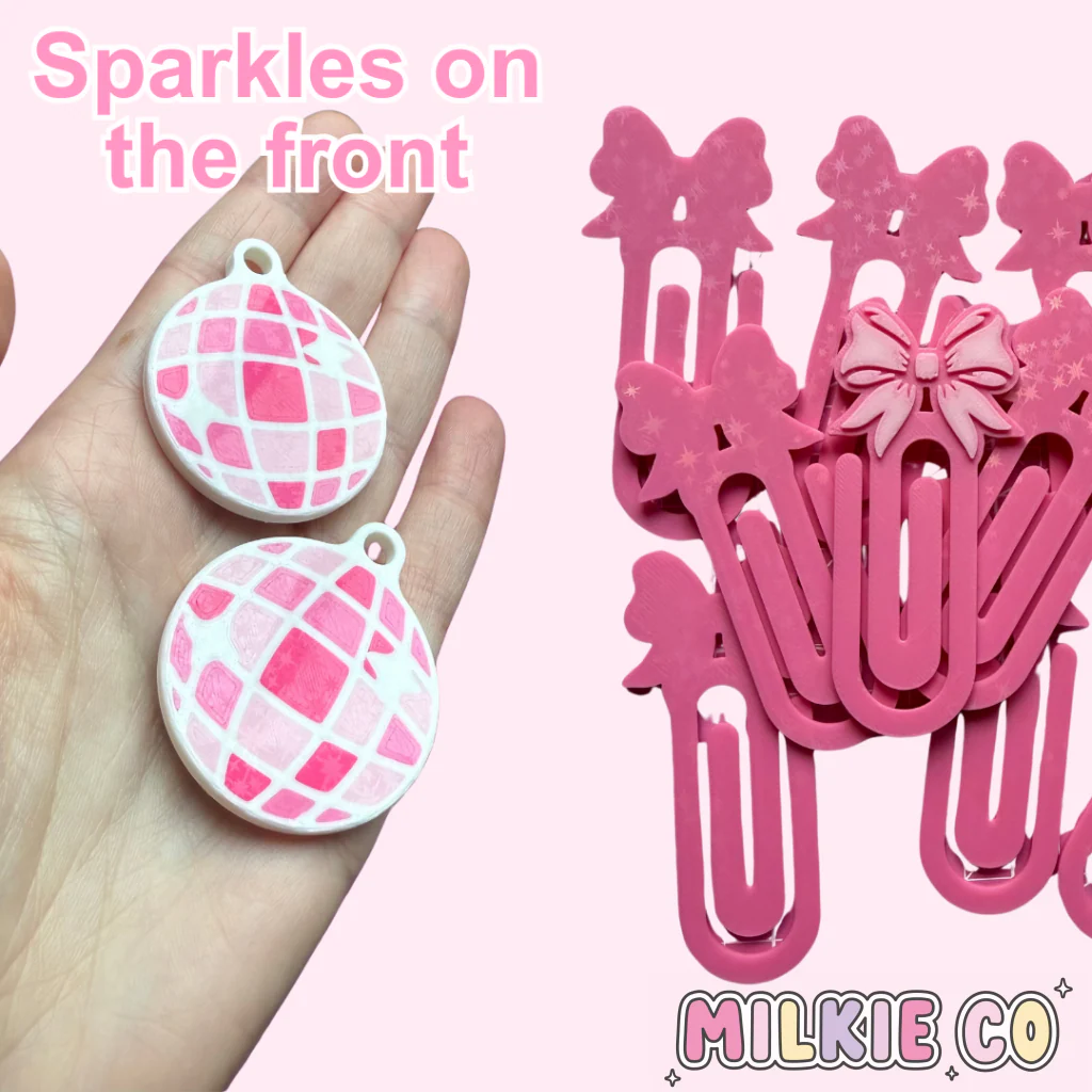 Disco Ball NFC Keychain