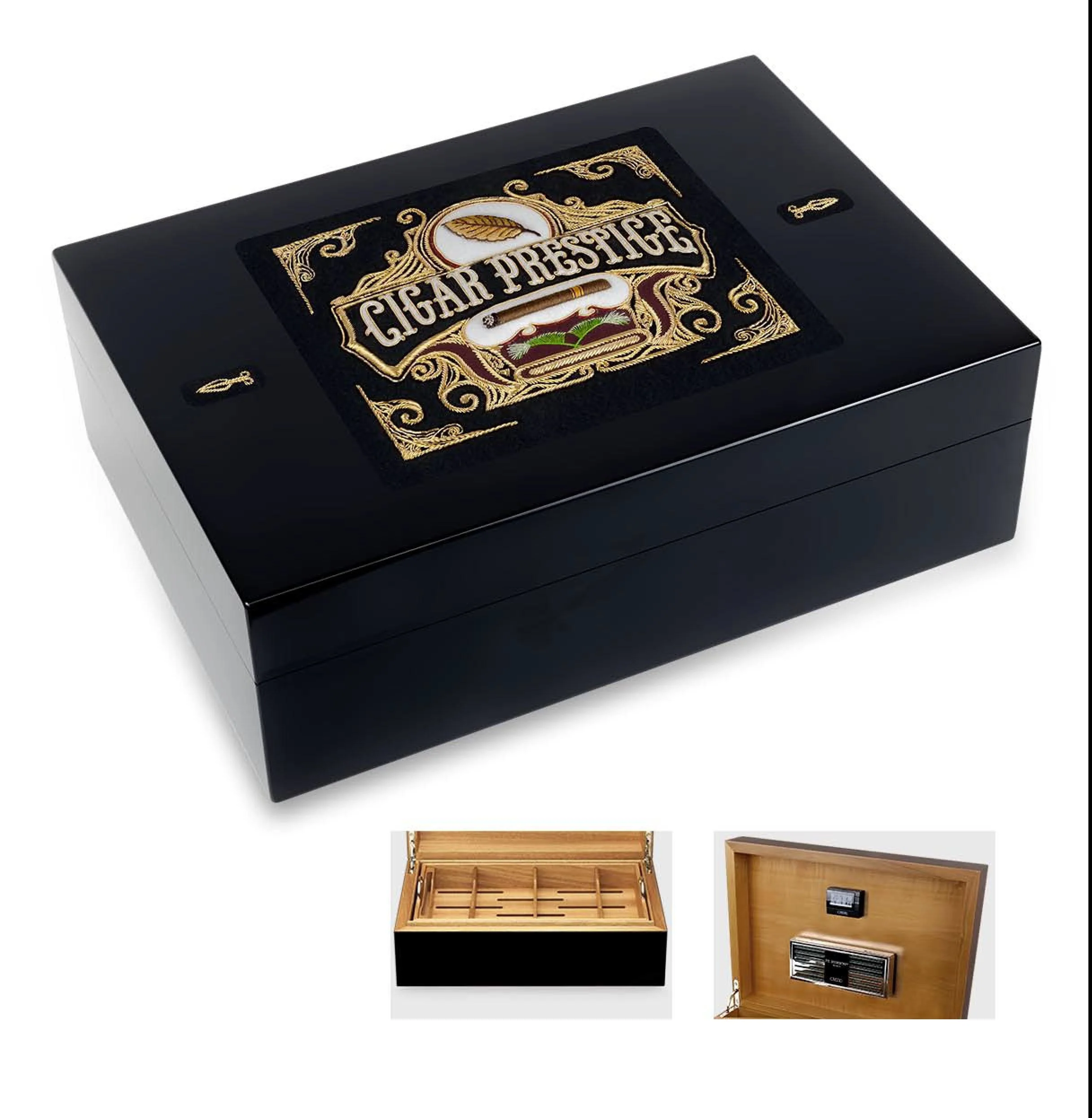 Noir Piano Humidor