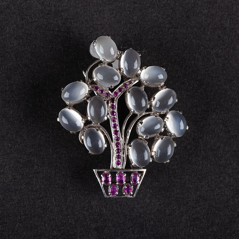 Bouquet de fleurs Dress Clip