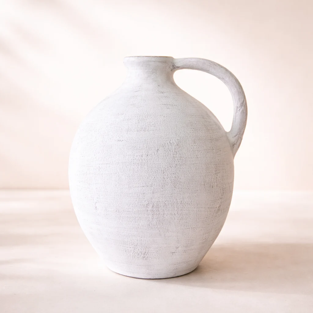 Naxos Jug Vase With Handle