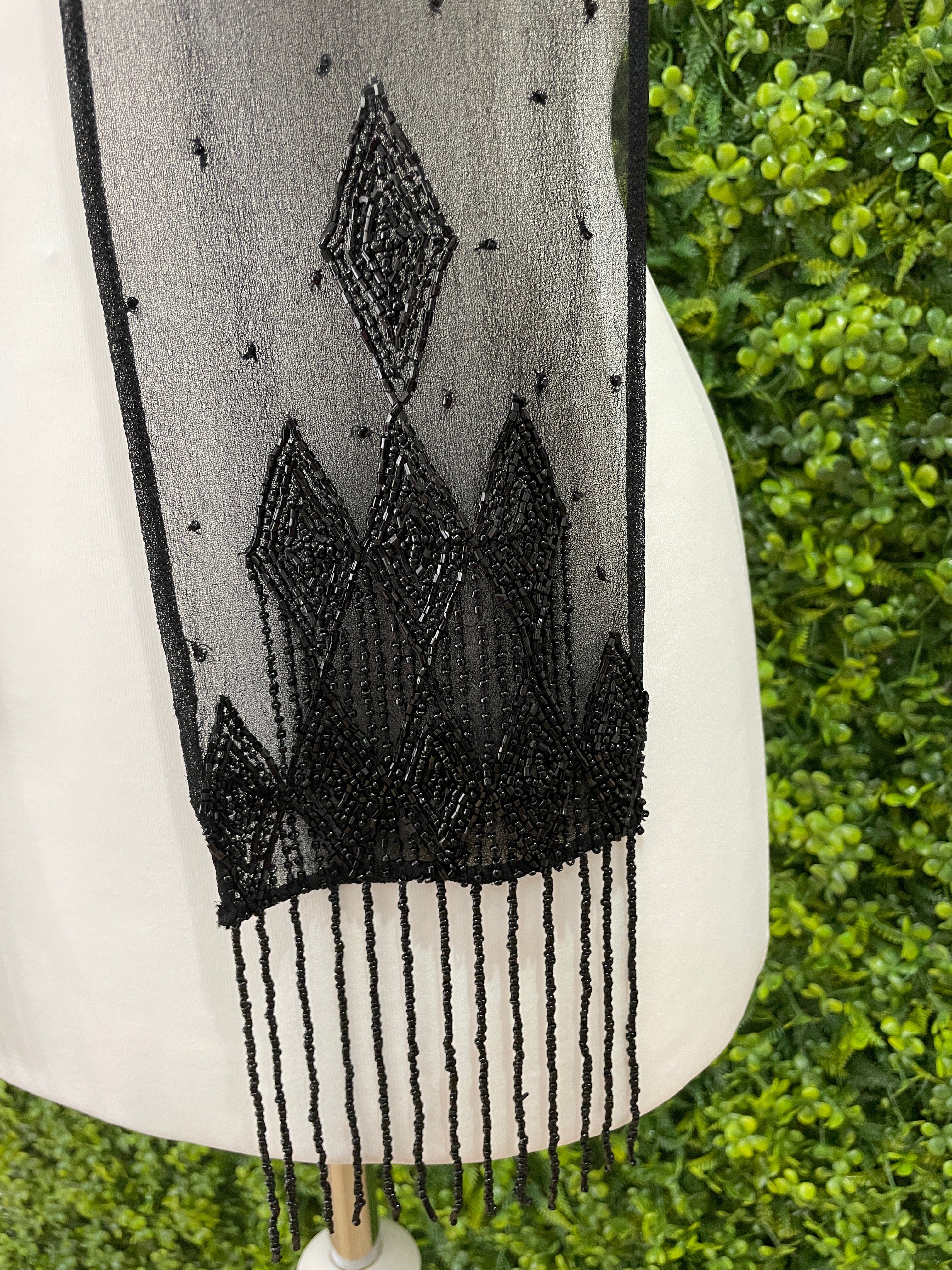 House Of Fraser 1920s Style Flapper Beaded Scarflet