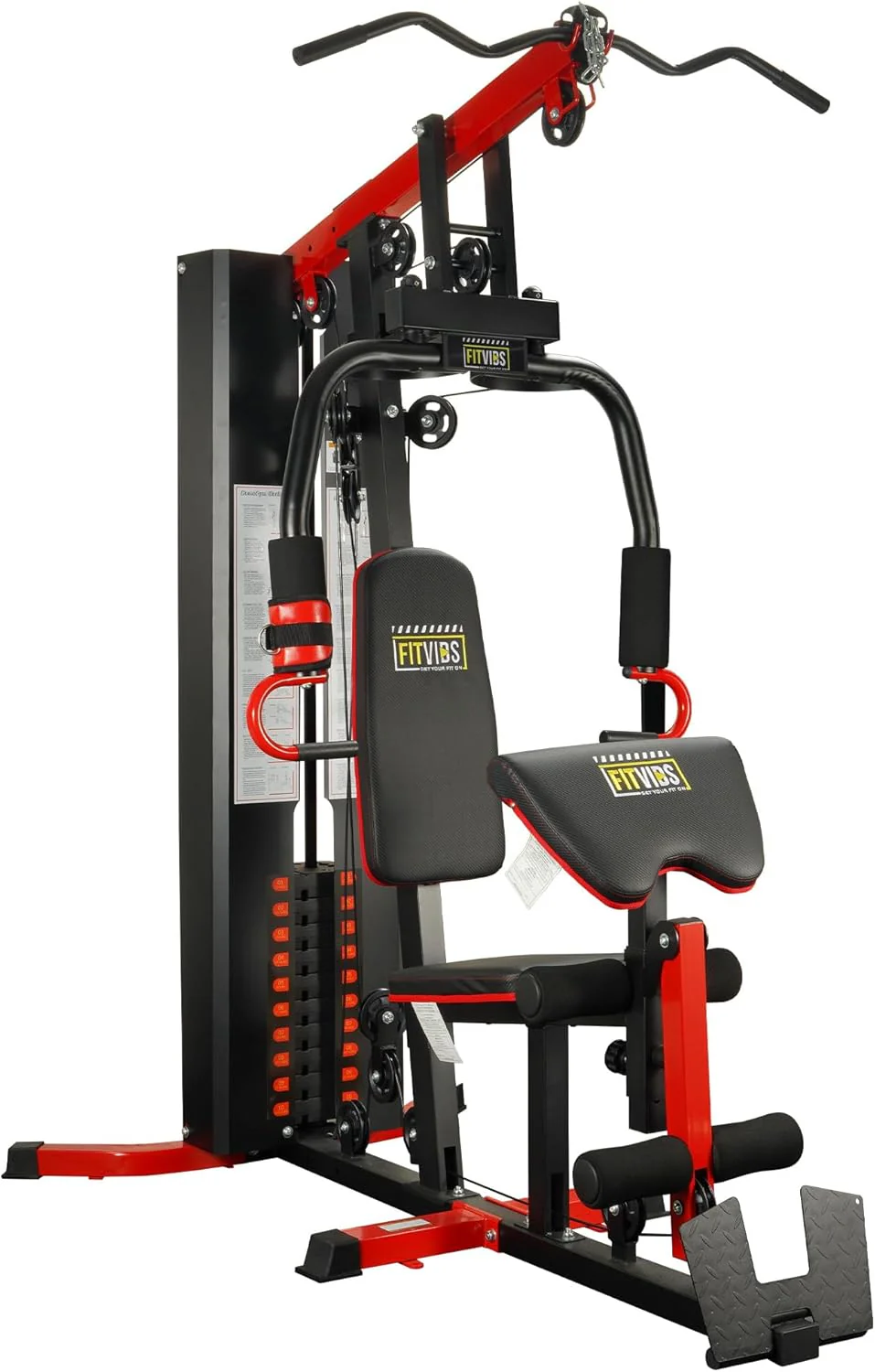 Fitvids Home Gym Equipment, Multifunctional Full Body Workout Weight Machine Station