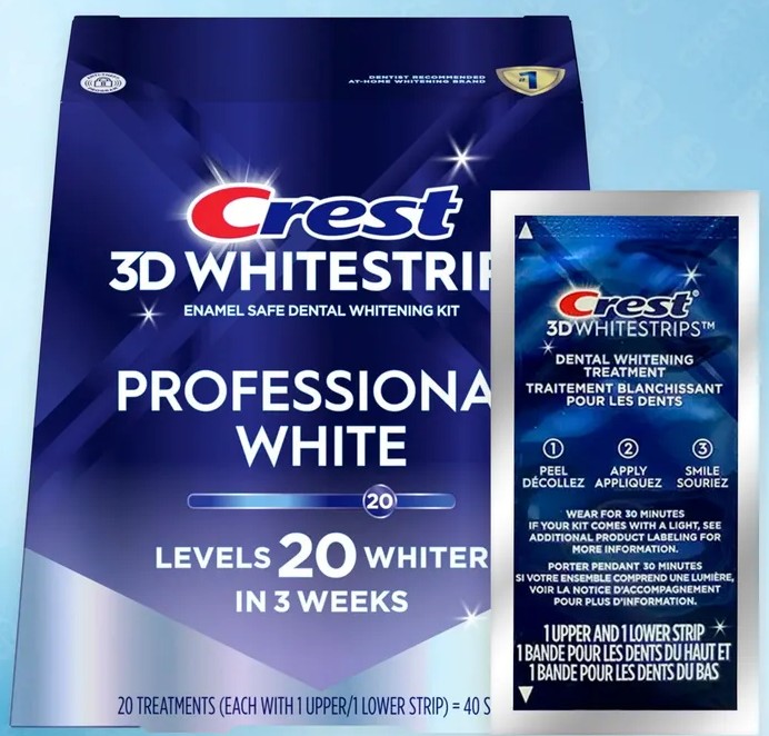 Crest 3D White Whitestrips Professional