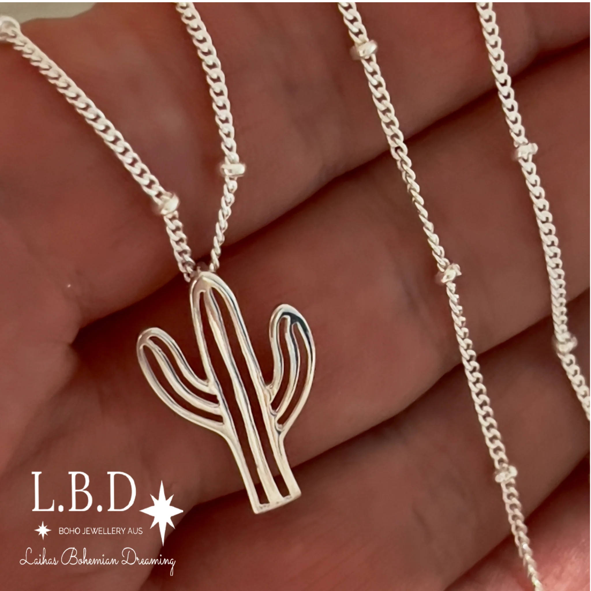 Laihas Cacti Necklace- Necklace of Endurance
