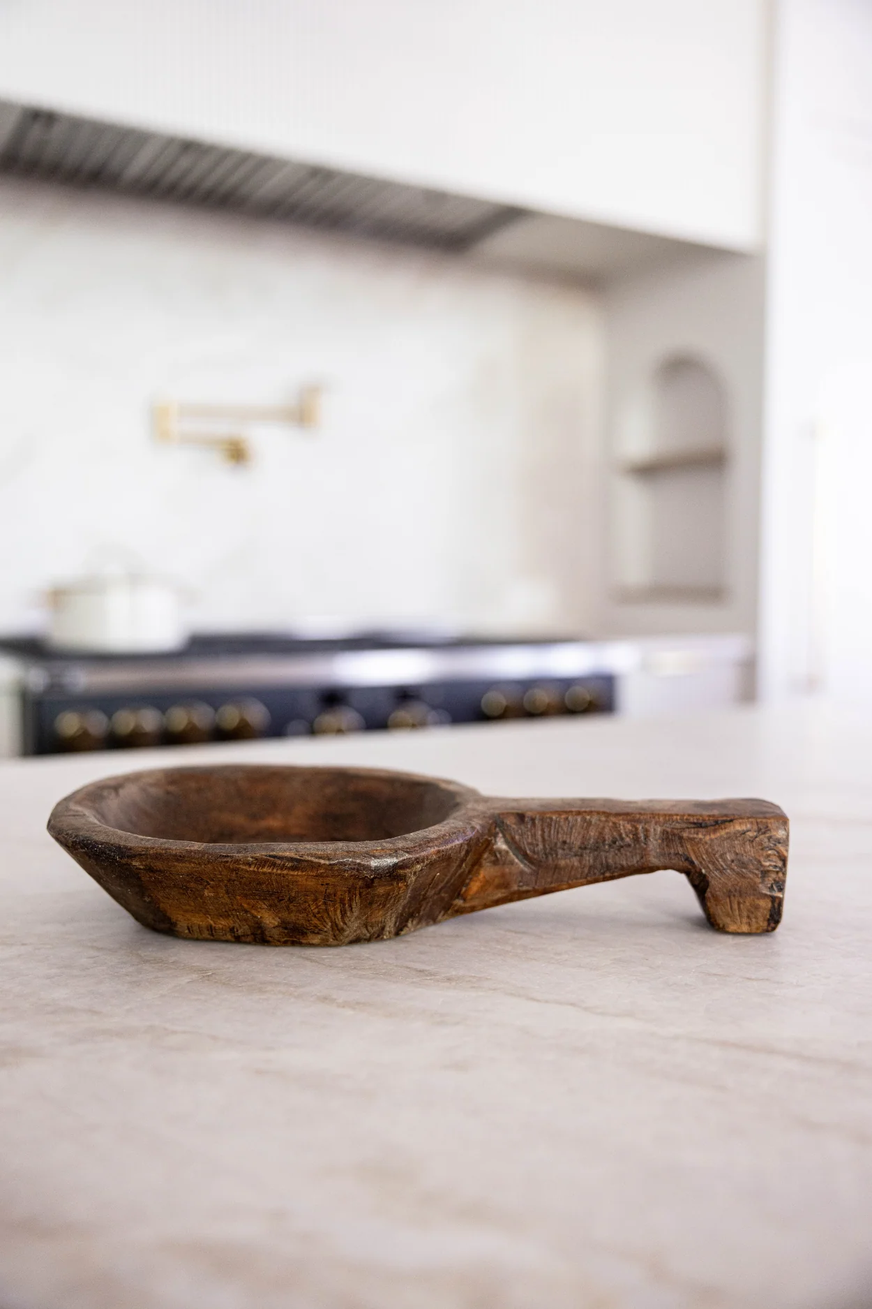 Vintage Inspired Bowl with Handle