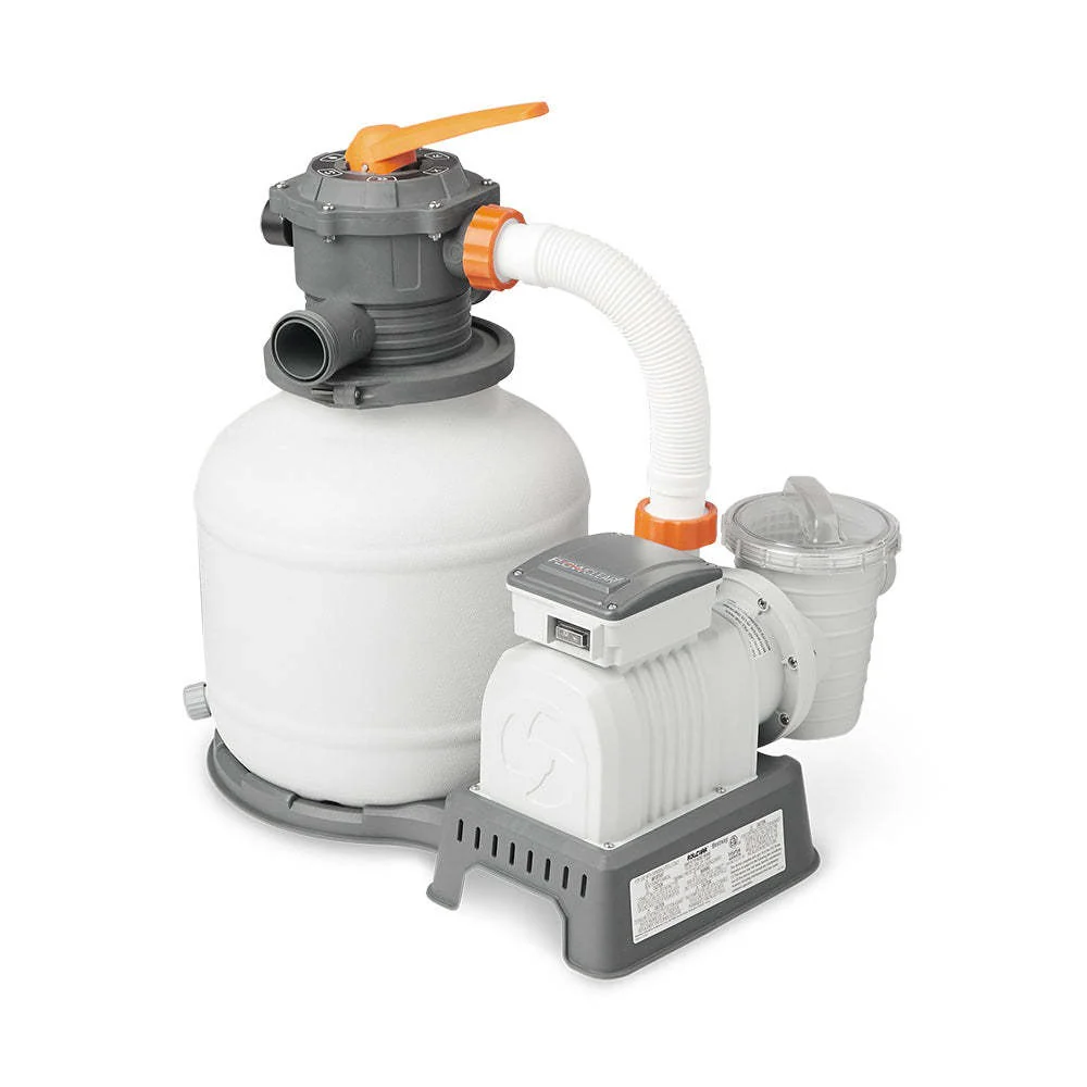 BestWay Flowclear 2000 Gallon Large Above Ground Pool Sand Filter Pump(Open Box)?? Last Day For Clearance