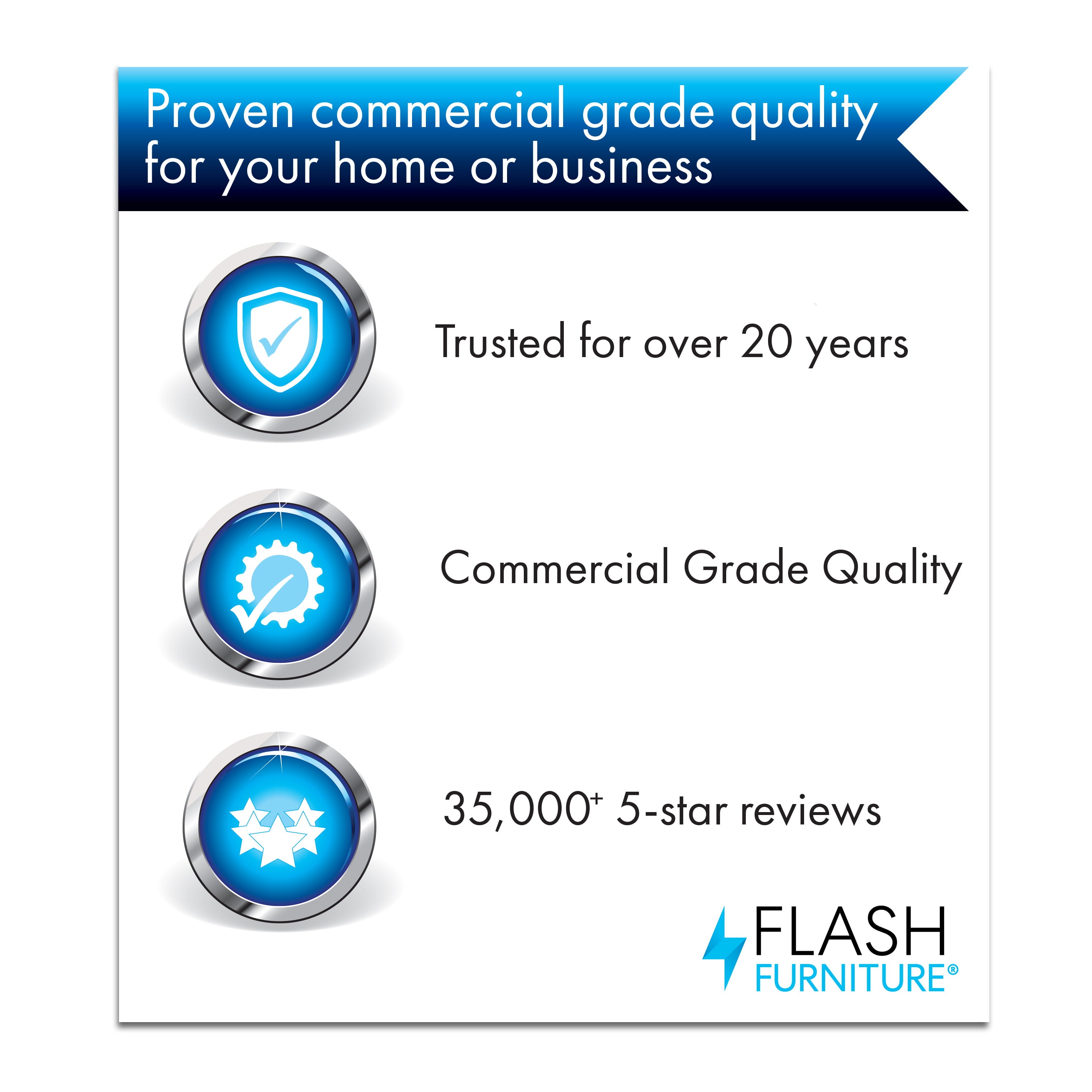 Flash Furniture 34.5