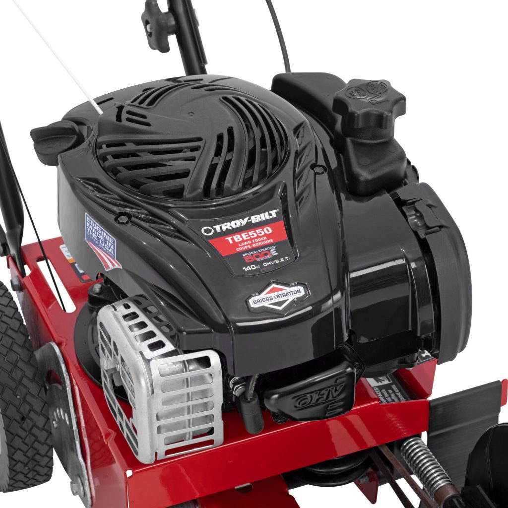 Troy-Bilt TBE550 Driveway Edger, 140cc Briggs & Stratton Engine, 9′�?Triple-Edge Blade, 3 Bevel Positions